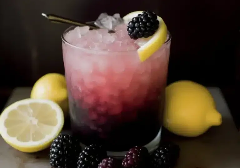 bramble med gin, citron & björnbär